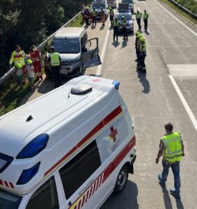 Verkehrsunfall A2 Südautobahn
